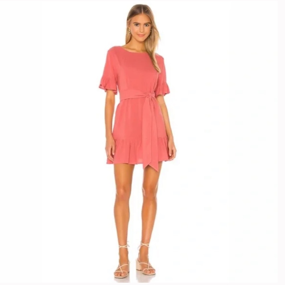 Privacy Please Raven Mini Dress in Clay, XS